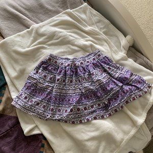 Arizona Purple Pattern Skirt